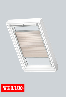 Flying Pleated, 1275 Natural - VELUX Loft Blind